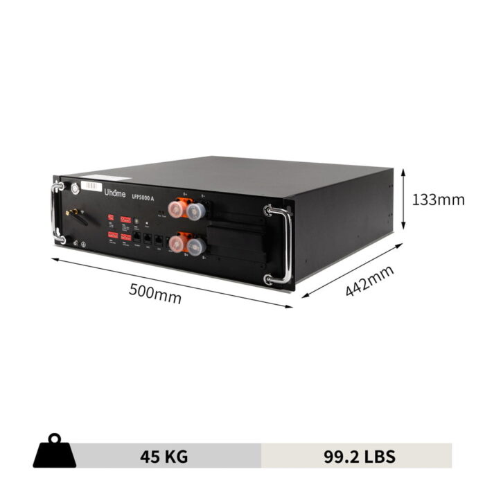 C&I Rack Mounted Battery Module LFP 5000A