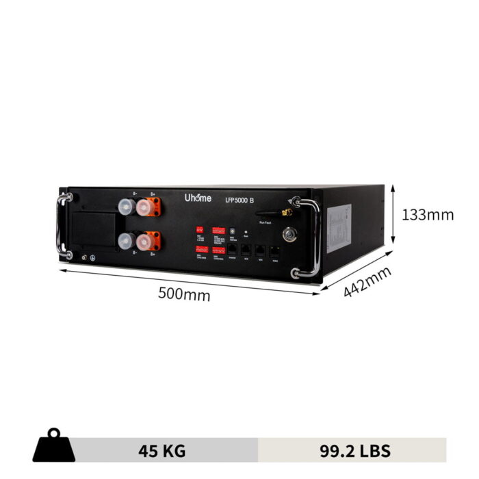 C&I Rack Mounted Battery Module LFP 5000B